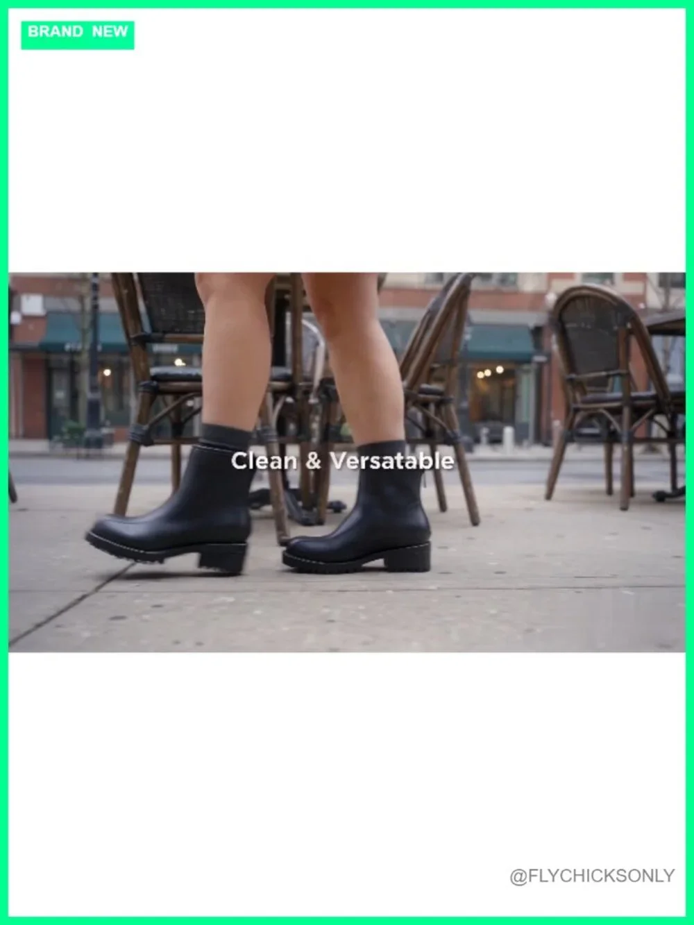 Wide Width Chelsea Combat Ankle Boots Faux Leather Chunky Low Heel